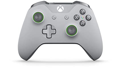 Microsoft Xbox One Wireless Controller (Grey/Green) - Special Edition
