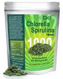 Sunlit Chlorella Spirulina Tablets 1000-Pack