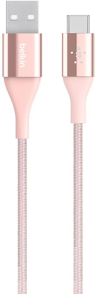 Belkin MIXIT 4-Foot DuraTek USB-C to USB-A Cable (Rose Gold)