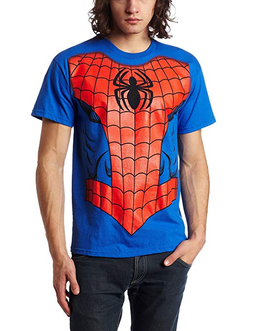 Marvel Men's Spider-Man Costume T-Shirt