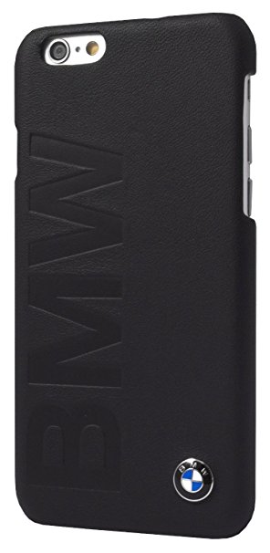 BMW Signature Collection Hard Case Debossed Logo for iPhone 6/6S - 4.7" - Black