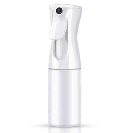 Rayson Hair Spray Bottle, Continuous Water Mister Spray Bottle Empty, Aerosol Fine Mist Curly Hair Spray Bottle for Taming Hair in Morning, Hairstyling, Plants, Pets, Cleaning 200ml
