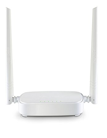 Tenda N300 Wireless Wi-Fi Router, Easy Setup, Up to 300Mbps (N301)