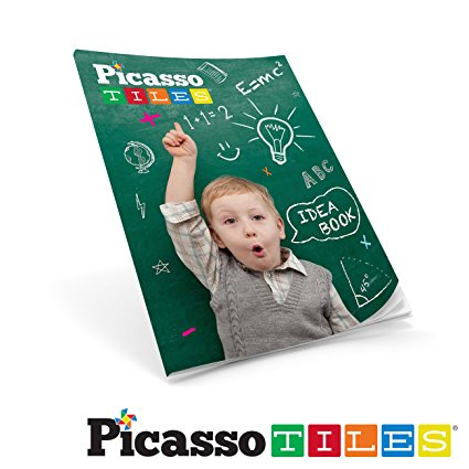 PicassoTiles Idea Book with 90  Structure Idea