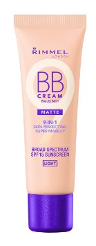 Rimmel Match Perfection BB Cream Foundation Matte Light 1 Fluid Ounce
