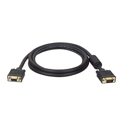 Tripp Lite VGA Coax Monitor Extension Cable High Resolution cable with RGB coax (HD15 M/F) 10-ft.(P500-010)