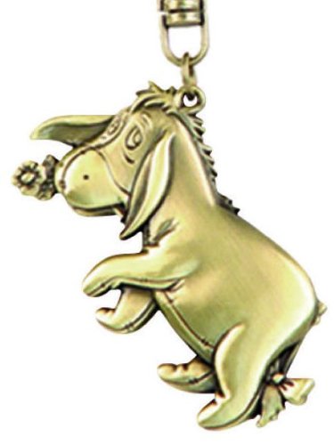 Disney Eeyore Brass Key Ring