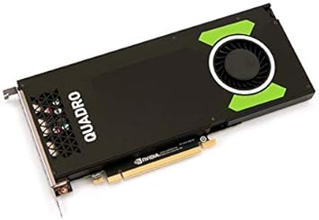 PNY Technologies Nvidia Quadro P4000 - The World's Most Powerful Single Slot Professional Graphics Card (VCQP4000-BLK) (Renewed)