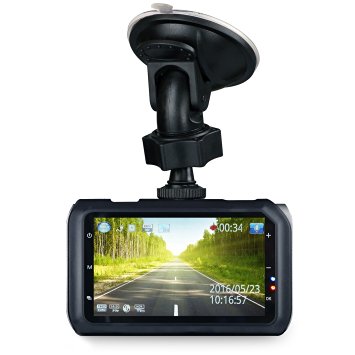 Dash Cam, [Wirecutter's Pick] Z-Edge Z3 3" Screen 2K Ultra Car Dash Cam with Full HD 2560 x1080, G-sensor, WDR, 10-Glass Lens, Motion Detection, Ambarella Chip, Parking Monitor, 32GB Card Included