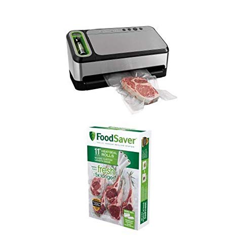 FoodSaver 4840 2-in-1 Vacuum Sealing System and 11" Roll Bundle