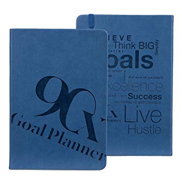90X 90 Day Undated Goal Planner - Productivity Goals Daily Life Journal, Maya