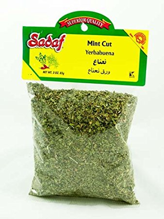 Sadaf Dried Mint Leaves, 3 Ounce Bag