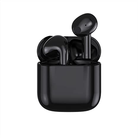 Bluetooth Earbuds, Environmental Noise Cancellation 4 Mic Call Noise Cancelling Ear Buds Stereo Sound Deep Bass Bluetooth Headphones IPX6 Waterproof True Wireless Earbuds for Sport and Working