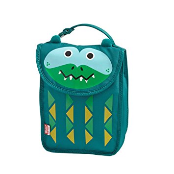 BUILT NY Big Apple Buddies Insulated Lunch Sack, Allen Alligator