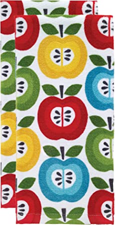 T-fal Textiles Kitchen Towel, 2 Pack, Apples