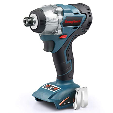 Enegitech 18V Cordless Impact Driver ¼" Brushless Motor 4-Speed 2700 RPM Electric Power Tool for Furniture, Work with Makita 18V LXT Battery(Tool Only)