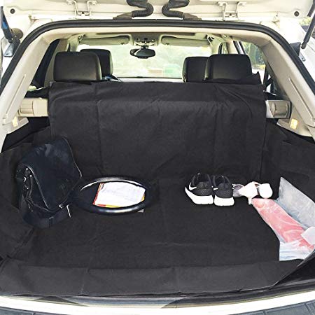 HAOCOO Waterproof Durable Pet Seat Cover for Cars Cargo Cover Liner Bed Floor Mat Fits Most Cars, SUV, Vans & Trucks
