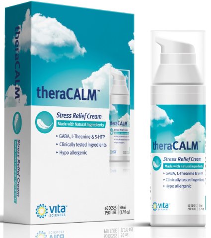 Vita Sciences Theracalm Stress Relief Cream 17 Fluid Ounce