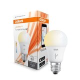 OSRAM LED Bulb E27 dimmable LIGHTIFY CLASSIC A Tunable White  95W LED Light 60 Watt Equivalent  color temperature adjustable - Warm White to Daylight 2700K6500K  classic bulb shape frosted