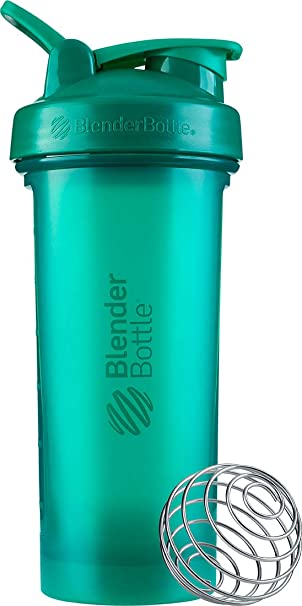 BlenderBottle Classic V2 Shaker Bottle Perfect for Protein Shakes and Pre Workout, 28-Ounce, Emerald Green