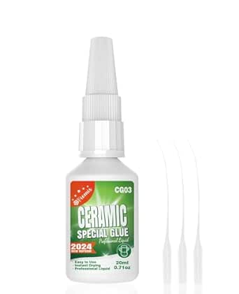 20g Ceramic Repair Adhesive: Quick-Dry, Heat-Resistant & Waterproof Glue for Porcelain, Pottery & DIY Crafts