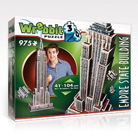 Empire State Building 3D Jigsaw Puzzle, 975-Piece