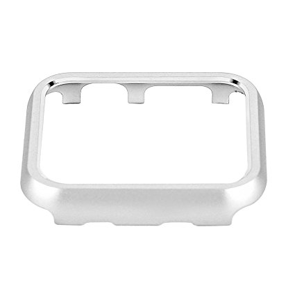 Apple Watch Bumper 38mm, iWatch Aluminum Case Shell Protective Frame Cover for 38mm Apple Watch Series 3/2/1 - Silver
