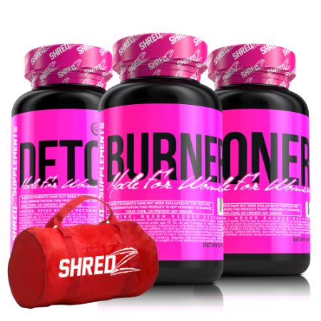 SHREDZ® Alpha Female Stack - Build Lean Muscle, Show Off Physique, Tone Fat