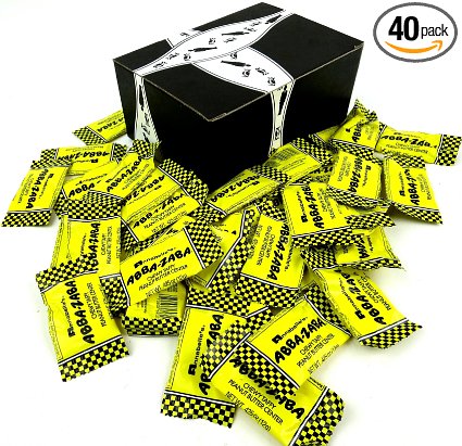 Annabelle's Abba-Zaba Minis, 0.425 oz Bars in a Gift Box (Pack of 40)