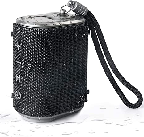 Bomaker Waterproof Bluetooth Speaker with Loud Stereo Sound, Rich Bass,