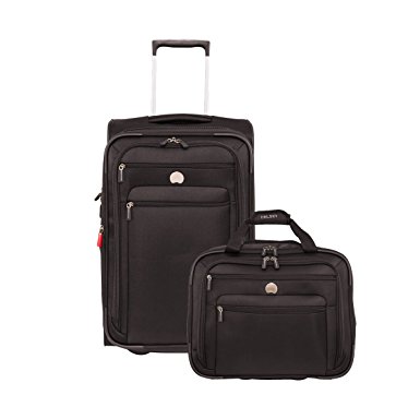 Delsey Luggage Helium Sky 2.0 Two Piece Carry On Luggage Set