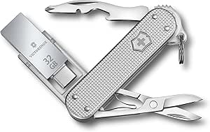 Victorinox 4.6261.26G32B1 USB Memory, 32 GB, Multi-Tool, Jetsetter @Work ALOX, 32 GB, USB3.1 & USB3.0