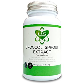 LOVE LIFE Broccoli Sprout | 60 Capsules | 15,000mg per 2 Capsule Serving | High Antioxidant Content | Rich Green Vegetable Contains Fibre, Calcium and Vitamin C | 50 Times the Sulfurophane Found in Mature Broccoli | Suitable for Vegetarians and Vegans | Premium GMP Supplement