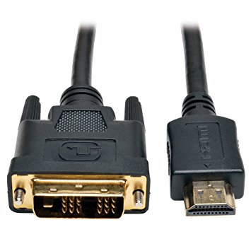 Tripp Lite HDMI to DVI Cable, Digital Monitor Adapter Cable (HDMI to DVI-D M/M) 12-ft.(P566-012)