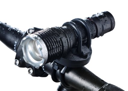Top Brightness: 930 Lumen Bike Light with Cree XM-L2 LED, Li-ion Battery and Charging Kit Included