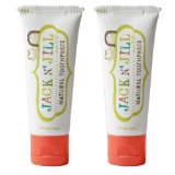Jack N Jill Natural Toothpaste Strawberry 176oz Pack of 2