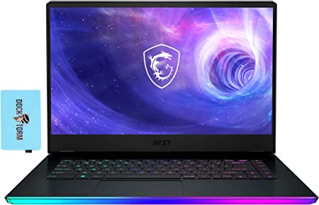 MSI Raider GE66 15.6" 2K QHD 240Hz IPS Display Gaming Laptop (Intel i7-12700H 14-Core, 64GB DDR5 4800MHz, 1TB PCIe SSD, GeForce RTX 3070 Ti, RGB Backlit KYB, WiFi 6, Win11Home) w/Hub