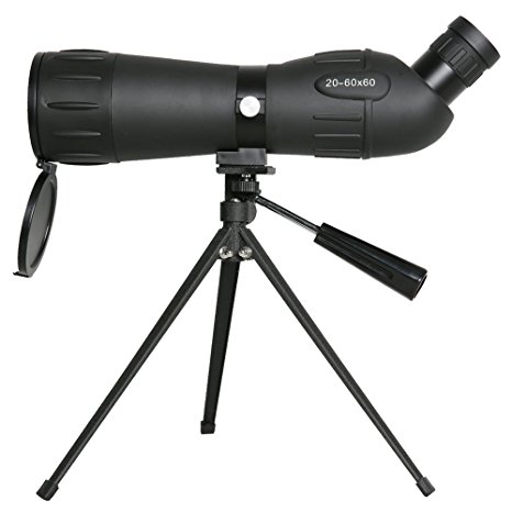 Gskyer 20-60x60 Spotting Scope Bird Watching Target Shooting Monocular Telescope