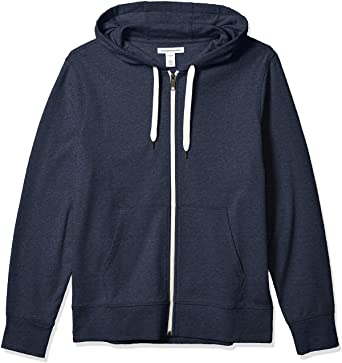 Amazon Essentials Men's Lightweight French Terry Full-Zip Hooded Sweatshirt