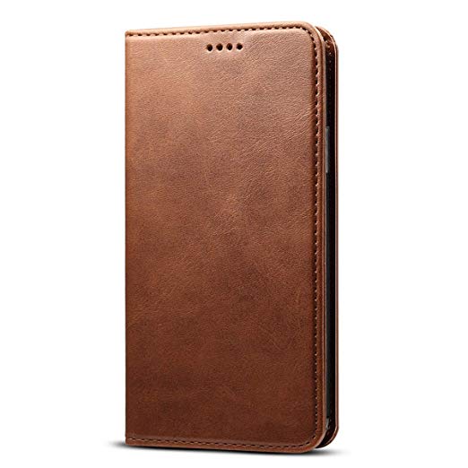 Leather Wallet Case for iPhone XS Max/XS/XR/X Book Style Kickstand Flip Cover