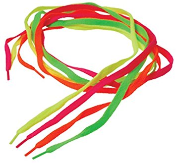 Neon Shoe Laces - Pack of 12