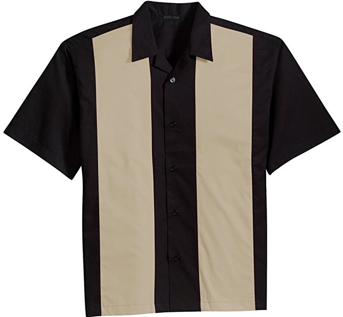 Joe's USA Men's Retro Bowling Shirts