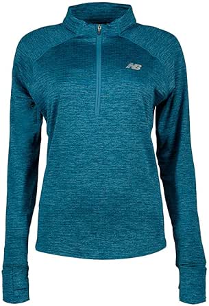 New Balance womens Athletics Heat Grid Half Zip SWEATSHIRT