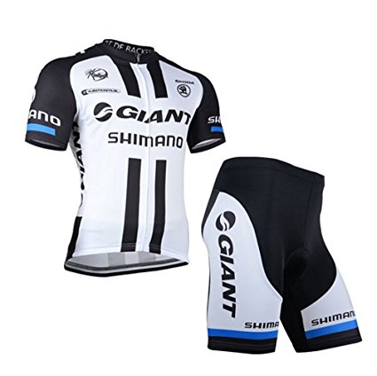 2014 Outdoor Sports Pro Team Men's Short Sleeve Giant Shimano Cycling Jersey and Shorts Set