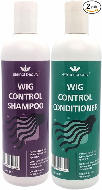 WIG SHAMPOO AND CONDITIONER FOR HUMAN & SYNTHETIC HAIR WIGS ****DEAL**** 400mL