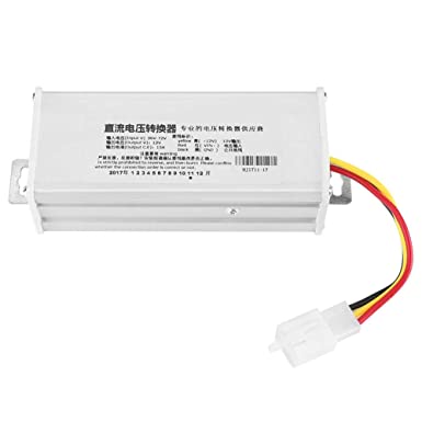 【𝐄𝐚𝐬𝐭𝐞𝐫 𝐏𝐫𝐨𝐦𝐨𝐭𝐢𝐨𝐧】 Converter Adapter, DC 36V-72V To 12V 15A 180W Step Down Voltage for Electric Scooter Battery