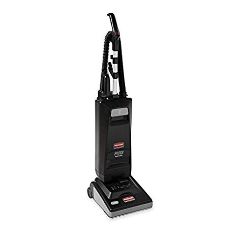 Rubbermaid Commercial Executive Series Automatic Height Adjustment Upright Vacuum Cleaner, 12-Inch, Black (1868438)