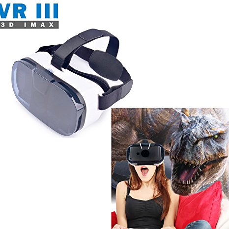 VR - Virtual Reality Headset 3D VR Glasses for 4~6 inch Smartphones iPhone 6 6 Plus, Samsung Galaxy S7 S6 edge, Note 5 4 3