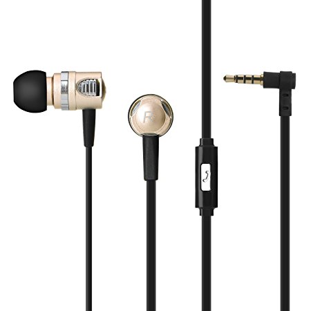 Earphones,Q-YEE In-Ear Earbuds Heaphones with Mic Stereo Bass with 3.5mm Jack headset