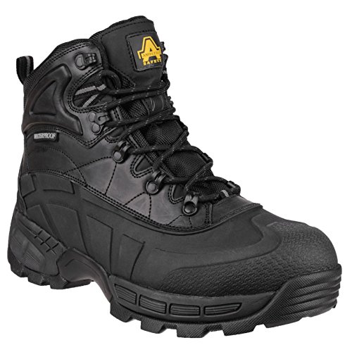 Amblers FS430 Orca S3 Waterproof Safety Work Boots Black 6-12 Lightweight